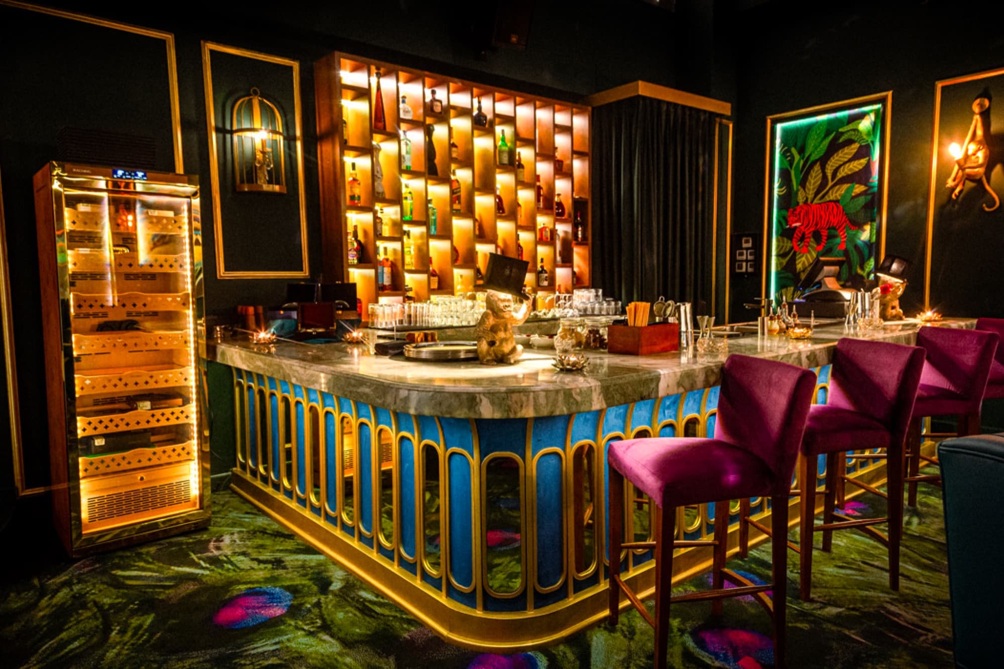Peacock Lounge, cigar and whisky enclave