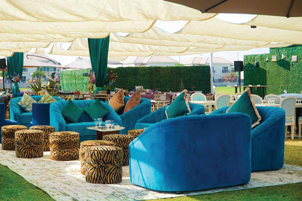Neera outdoor event lounge